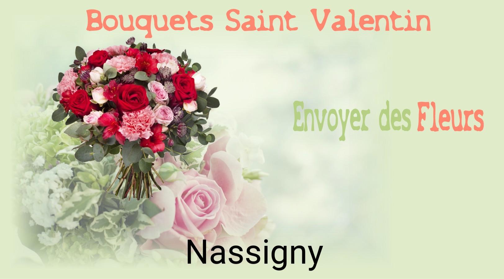 Roses de Saint-Valentin livrées à Nassigny